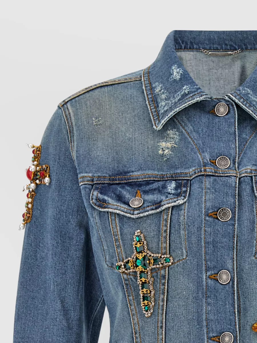 Dolce&Gabbana Embellished Denim Jacket
