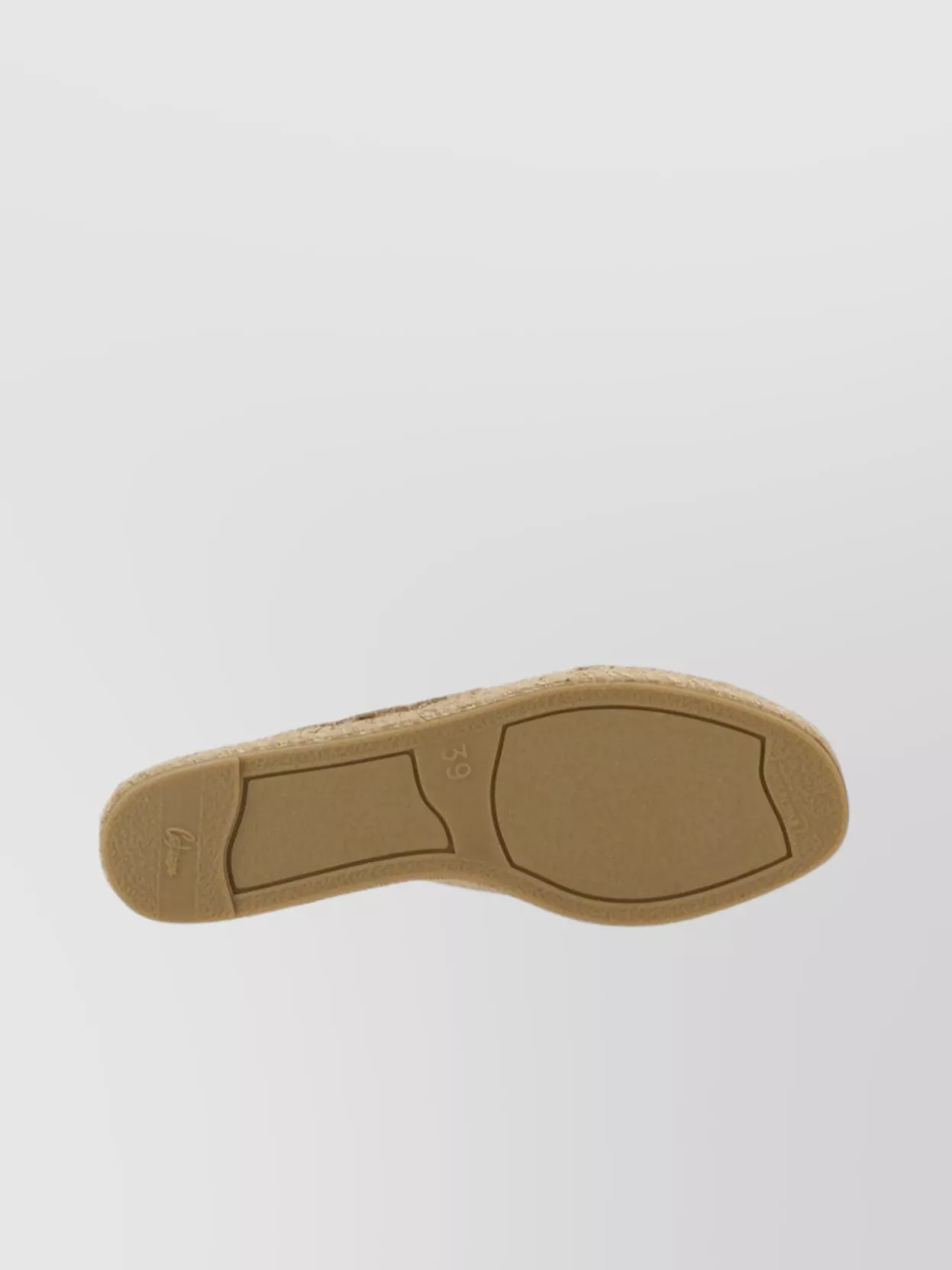 Castaner Crossed Straps Espadrille Sole Frayed Edges Sandals