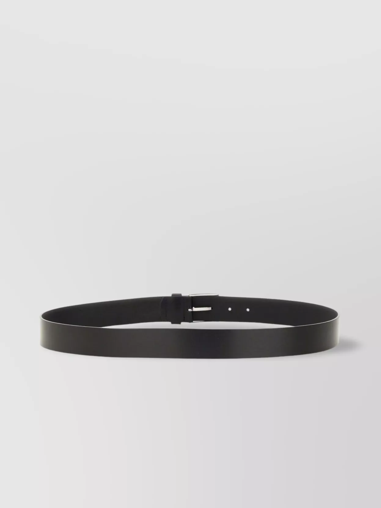 Boss Belt Logo Buckle Multiple Holes