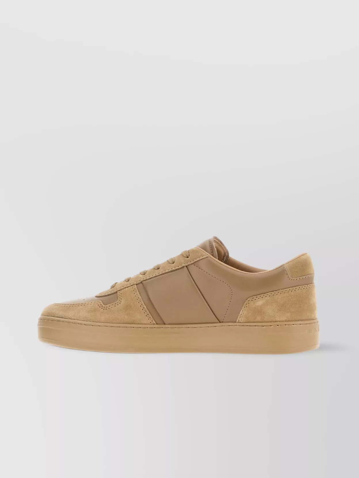 Hogan Suede And Leather Low-Top Sneakers