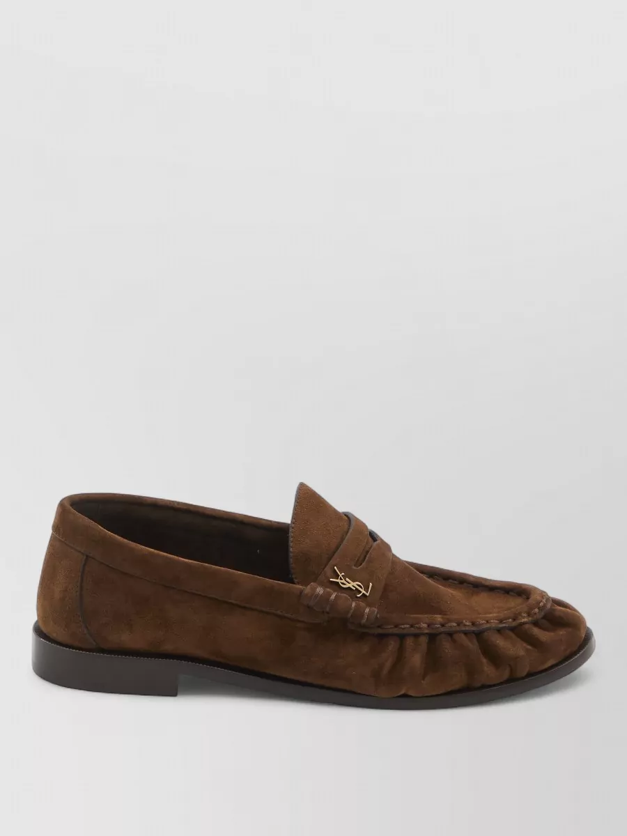 Saint Laurent Leather Loafers