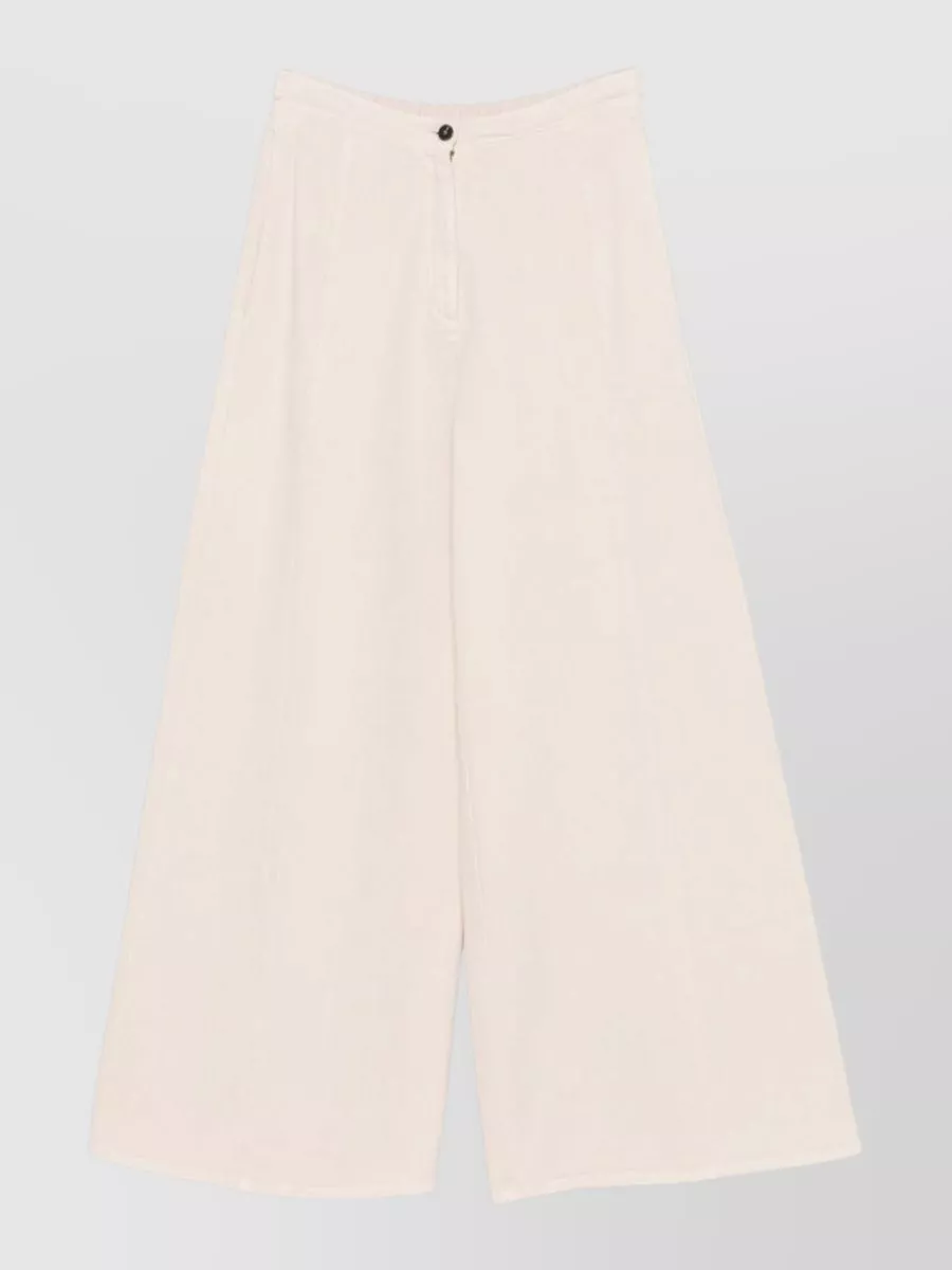 Forte Forte Cotton Wide-Leg Trousers
