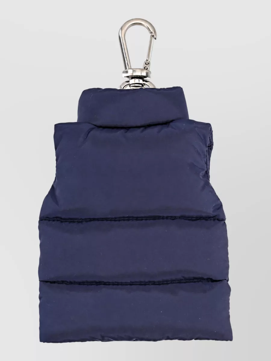 Moncler Quilted Keychain