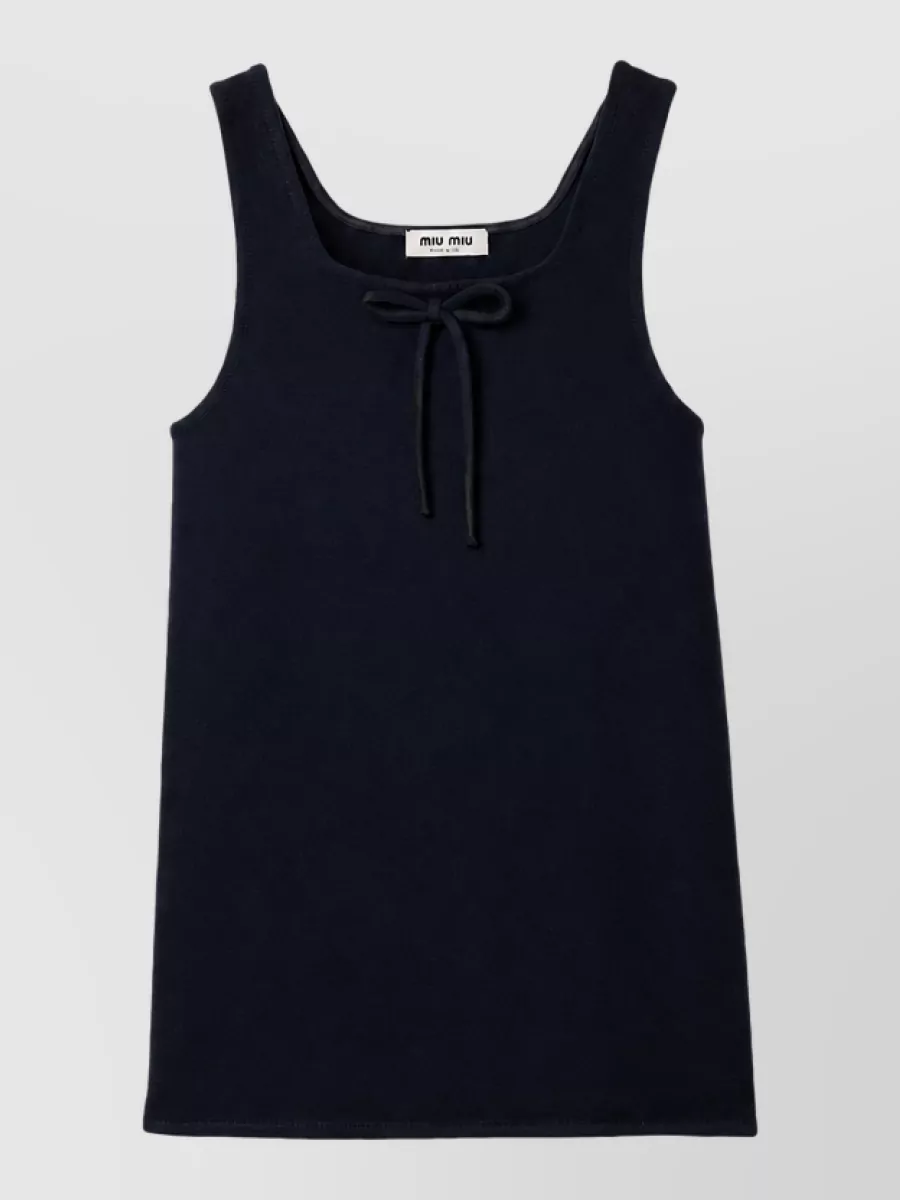 Miu Miu virgin wool mini dress