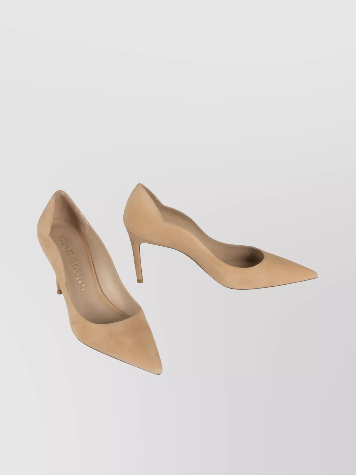 Stuart Weitzman Pointed Toe Stiletto Heel Pumps