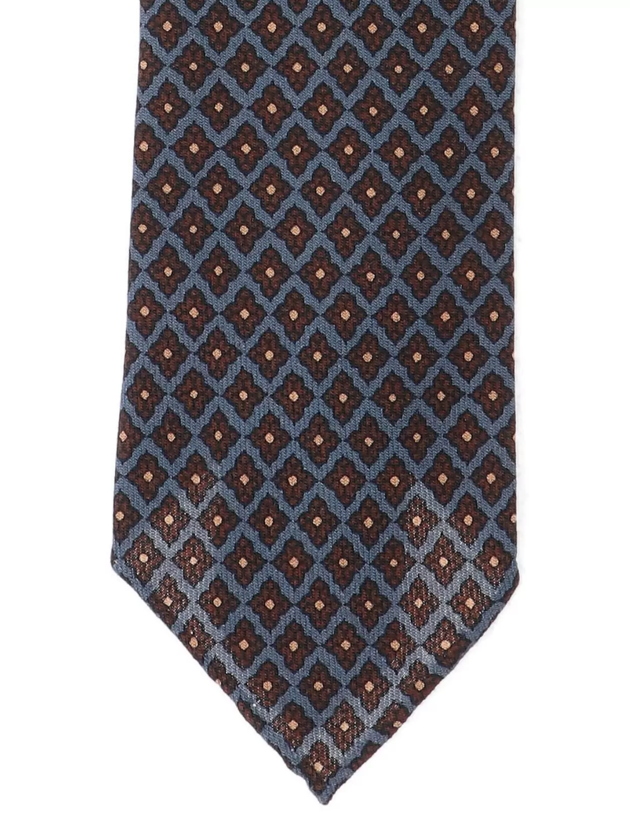 Cesare Attolini Slim Diamond Pattern Ties Collection
