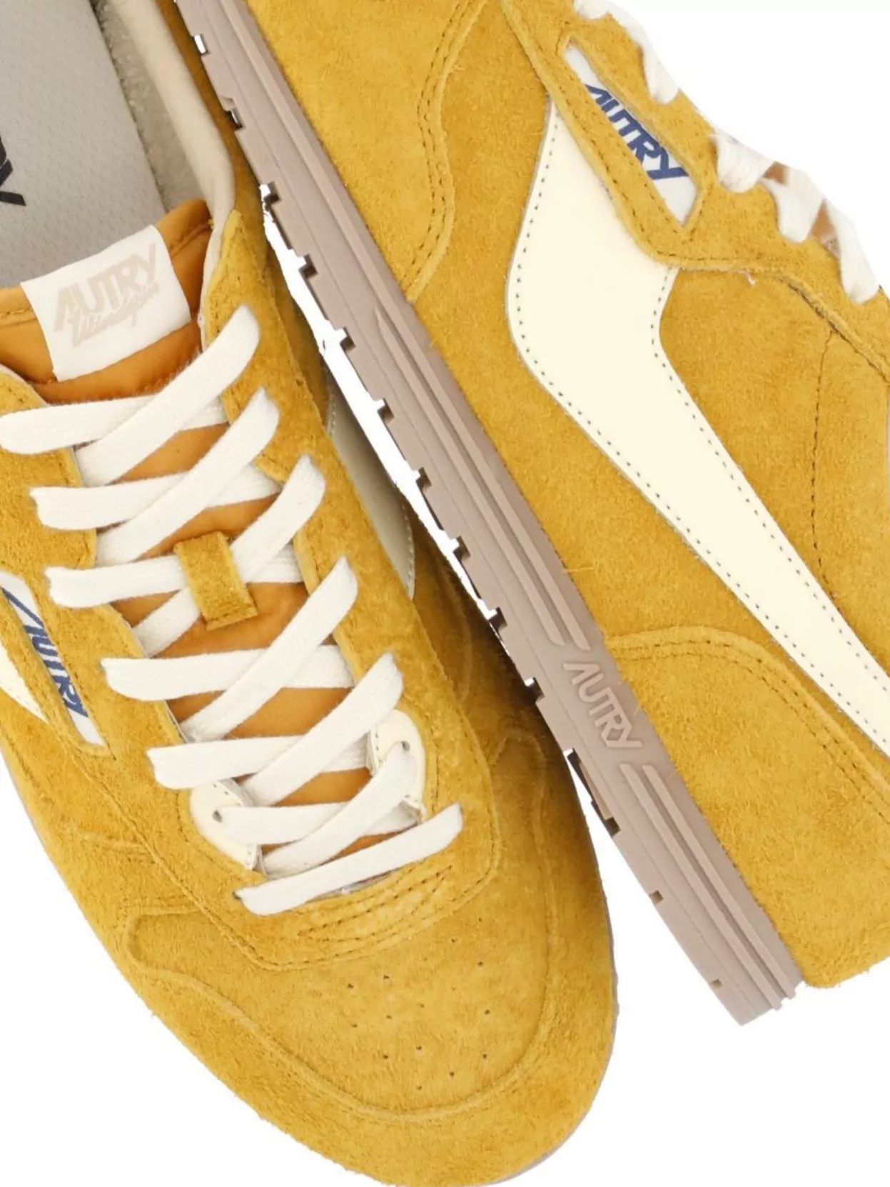 Autry Low Top Suede Leather Sneakers