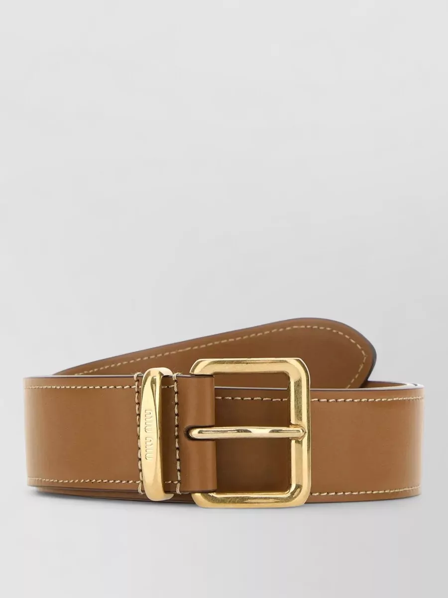 Miu Miu leather belt