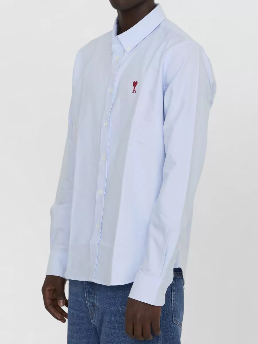 Ami Paris Cotton Regular-Fit Shirt