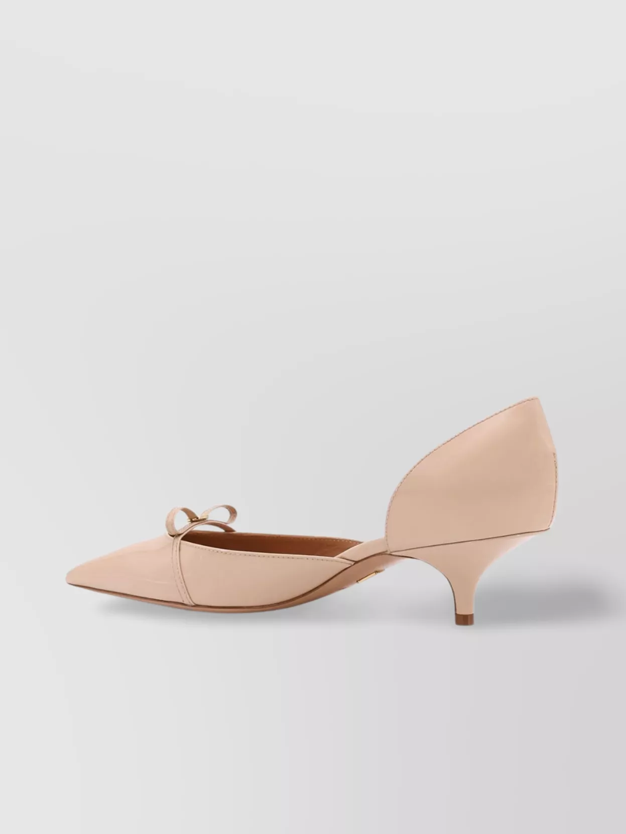 Ferragamo Bow Detail Leather Pumps