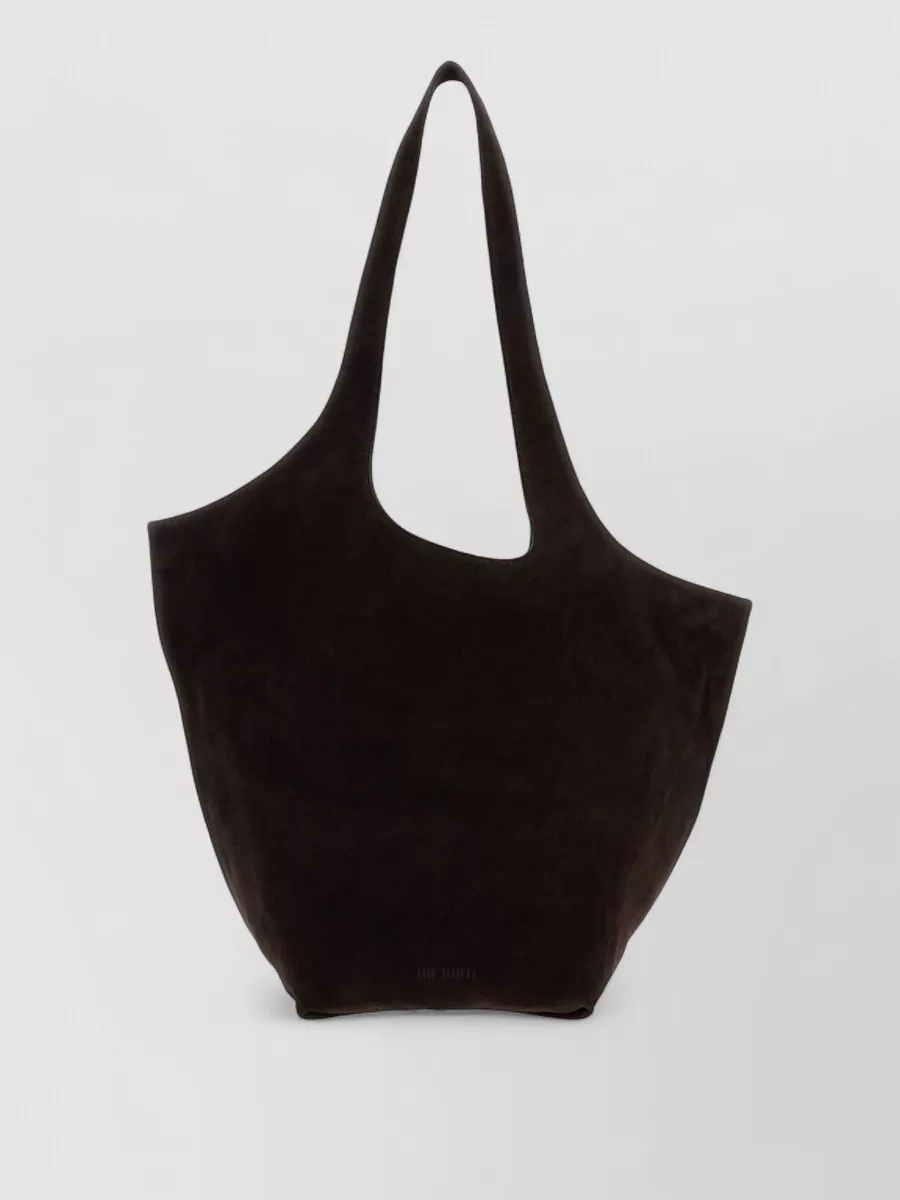 The Attico large suede tote bag