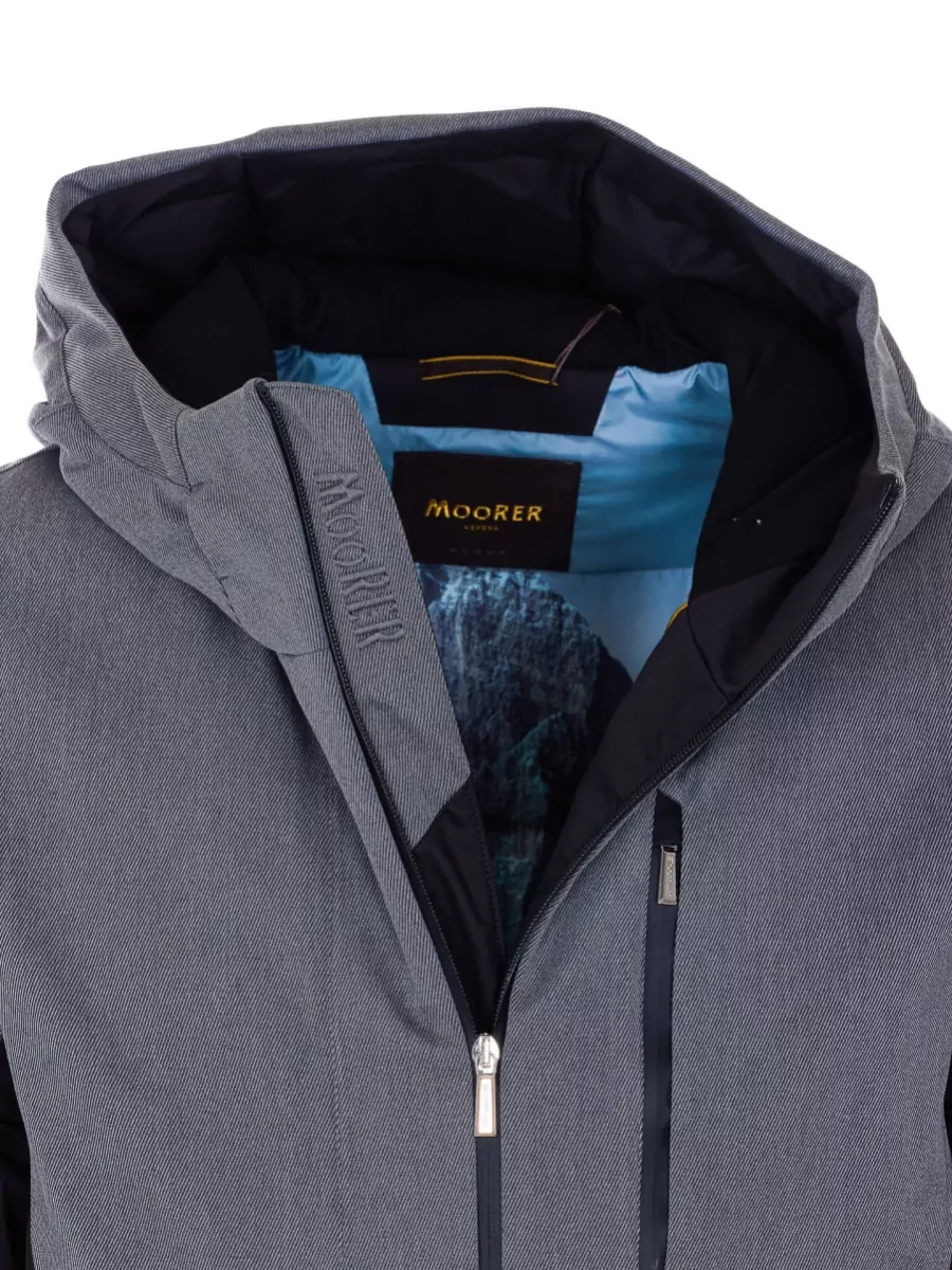 Moorer Nuvolau Padded Hooded Down Jacket