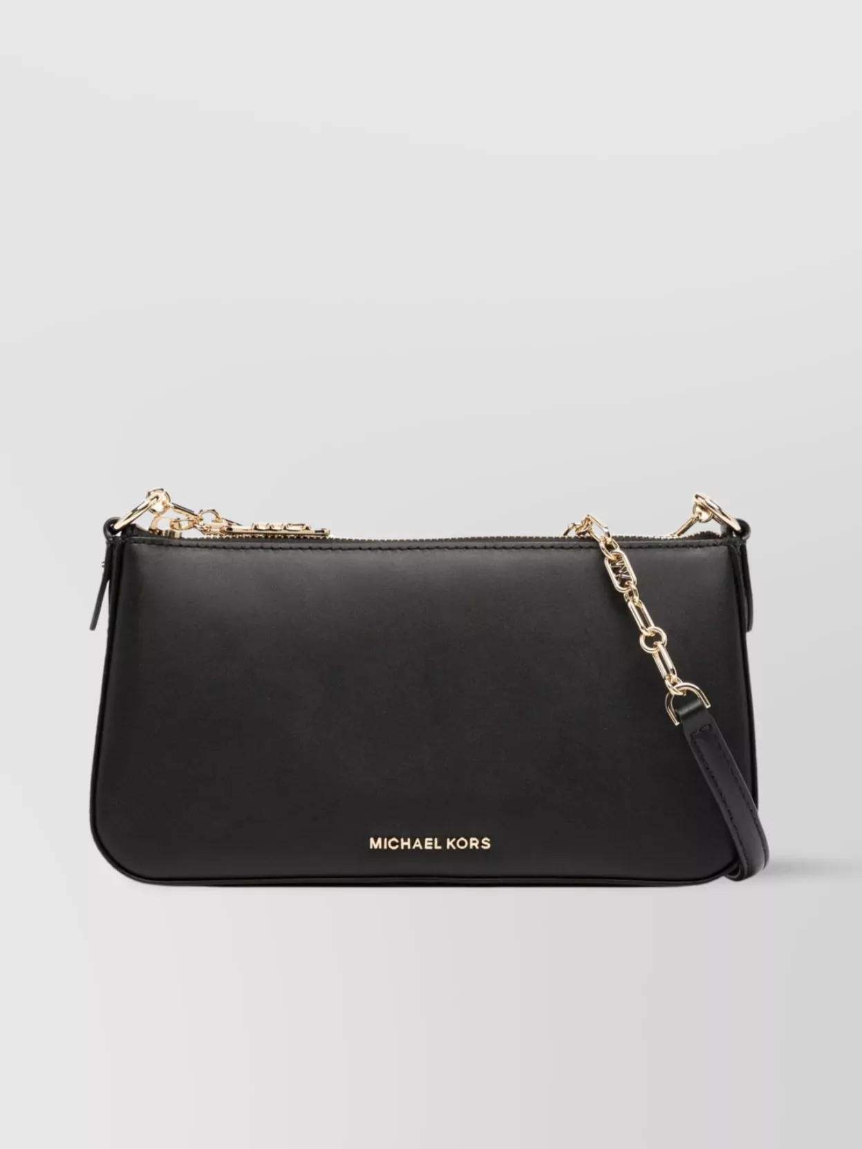 Michael Kors Leather Chain Strap Shoulder Bag