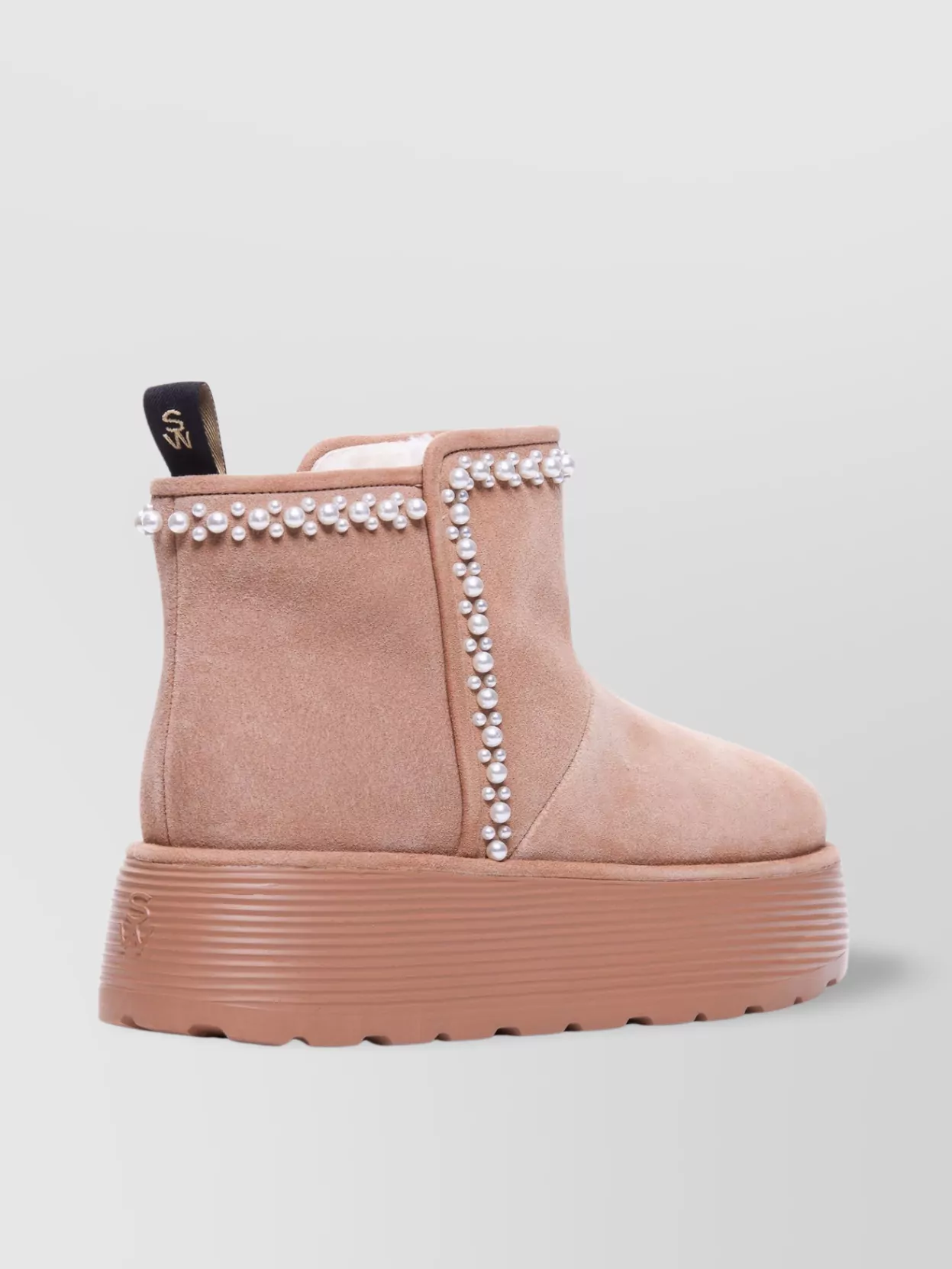 Stuart Weitzman Pearl Platform Ankle Boots