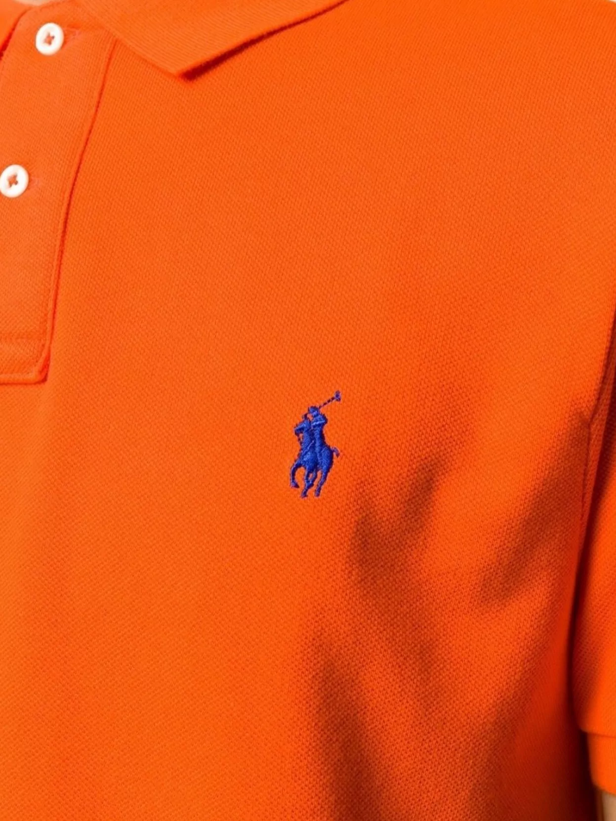 Ralph Lauren Knit Logo Polo Collar Short Sleeve Vest