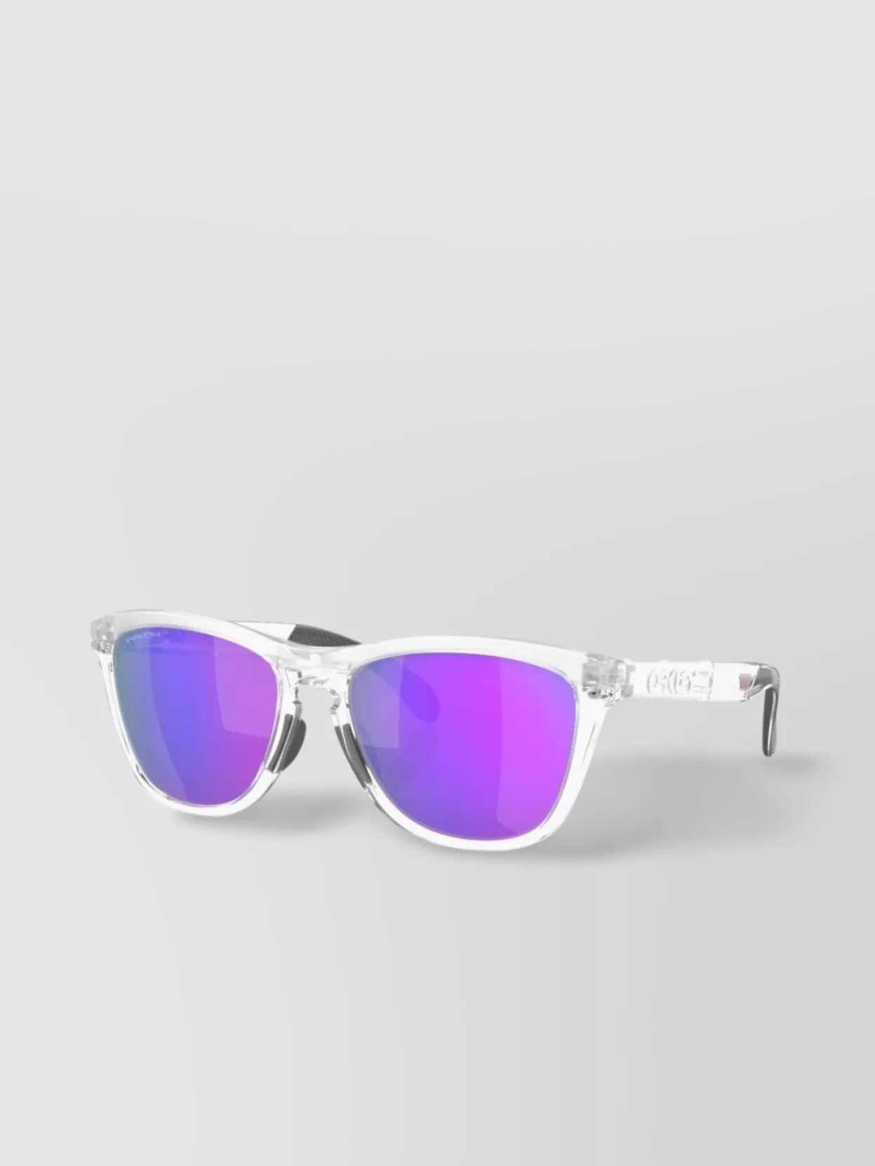 Oakley Clear Frame Rubber Temple Tips Sunglasses