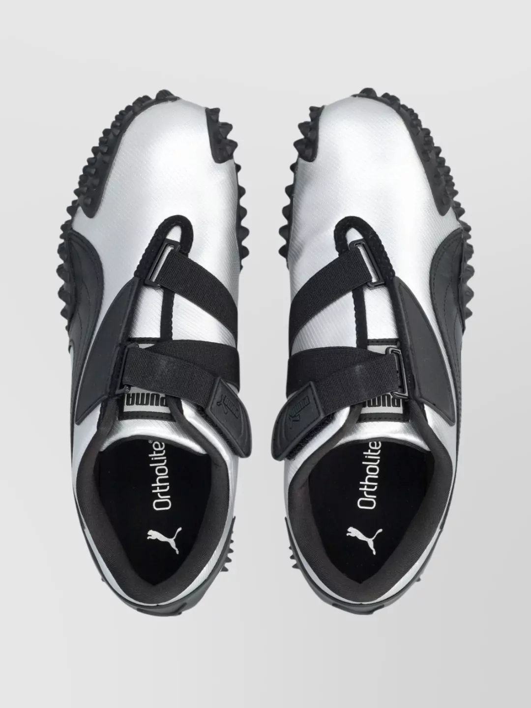 Puma Textured Sole Sneakers Contrast Panels