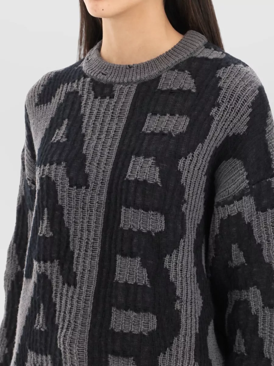 Marc Jacobs Merino Wool Distressed Jumper