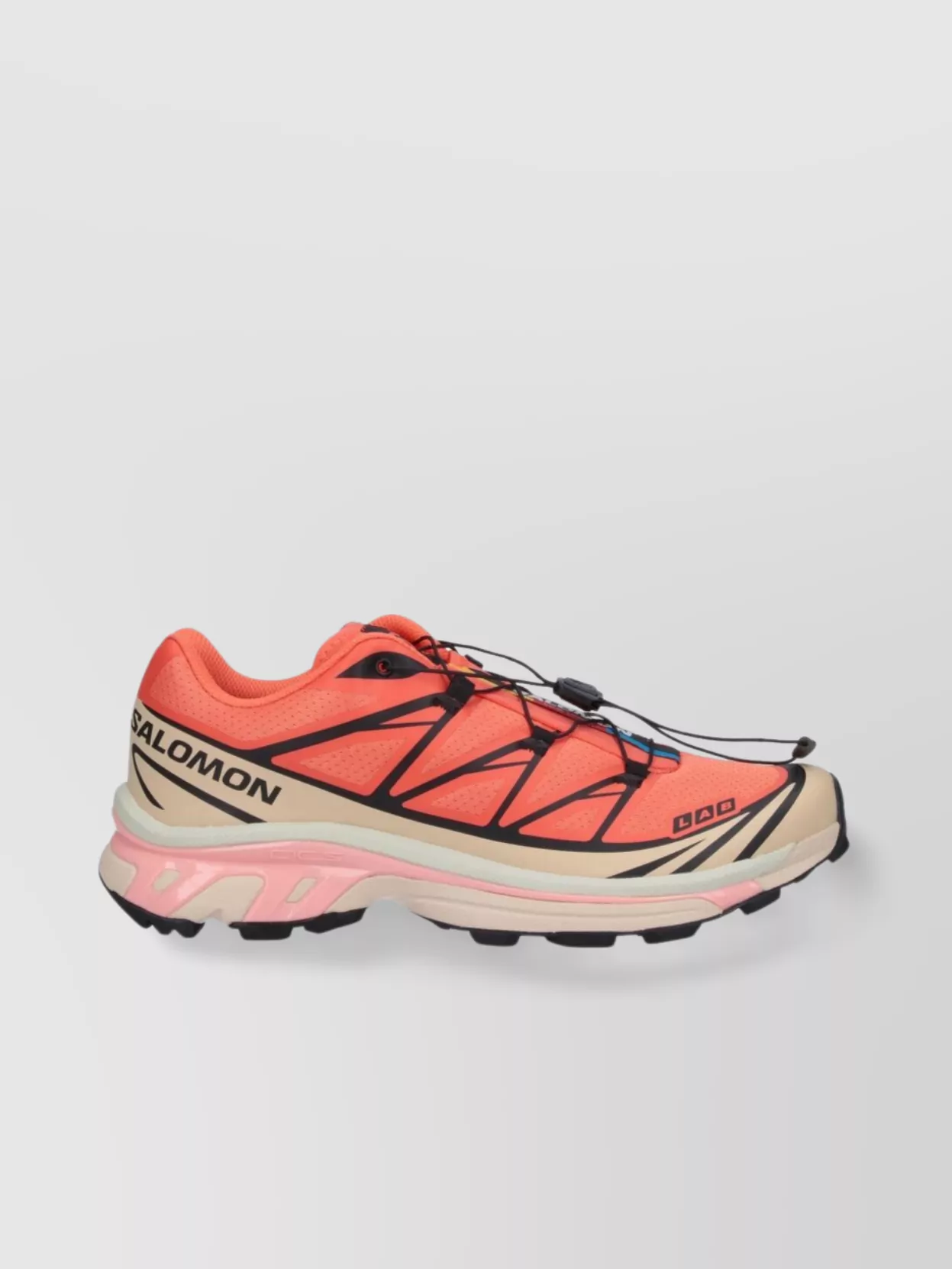 Salomon Low Top Sneakers With Mesh Upper And Rubber Outsole