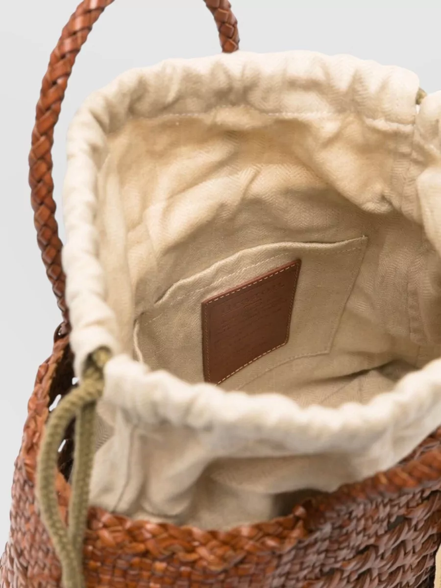 Dragon Diffusion Hand Woven Bucket Bag