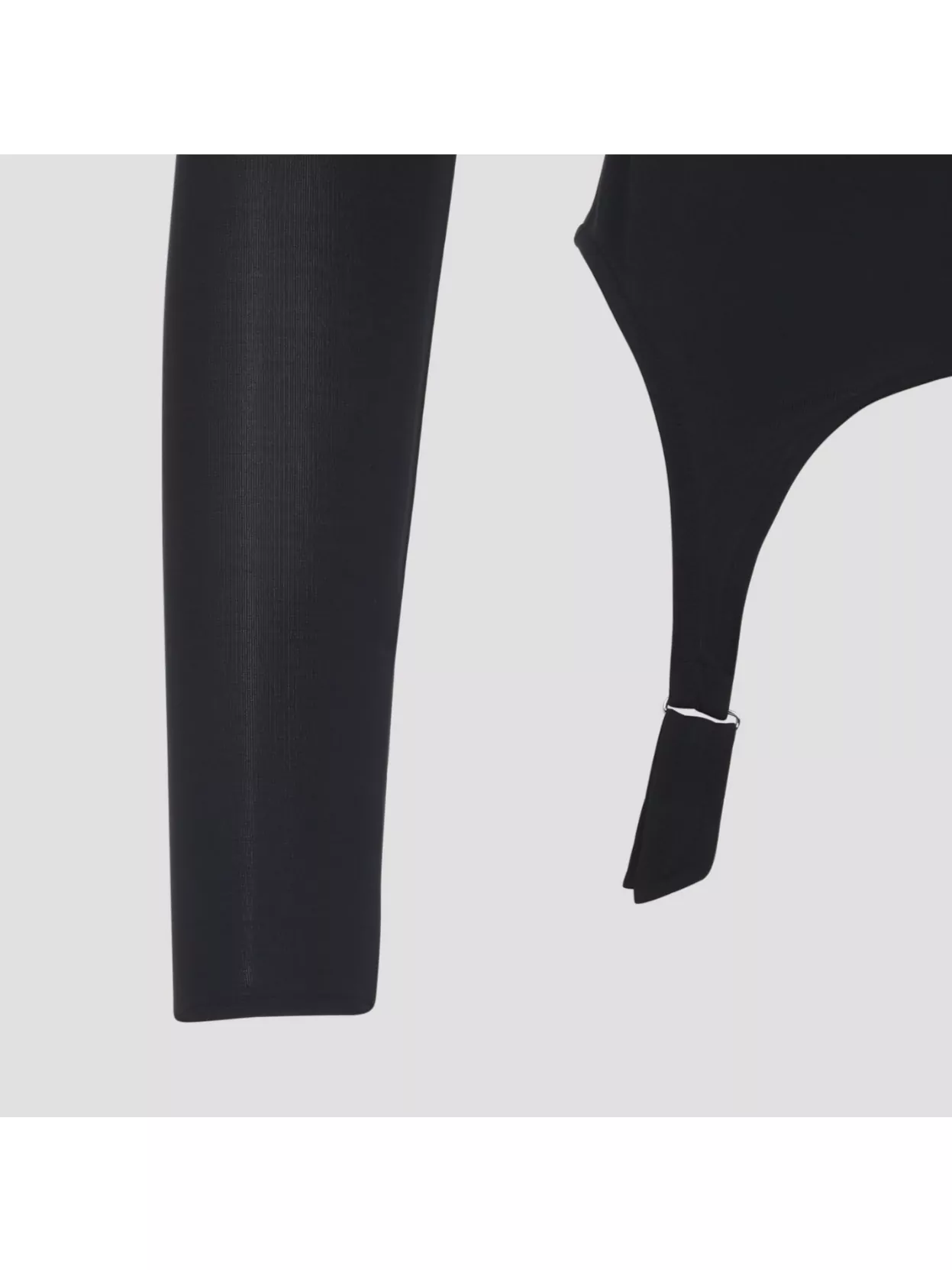 Jean Paul Gaultier Long Sleeve Top Garter Detail