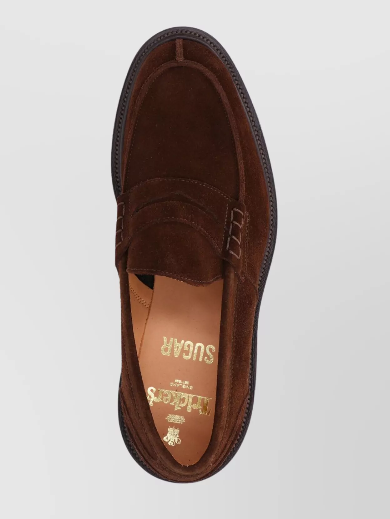 Tricker's Loafers With Round Toe And Suede Finish