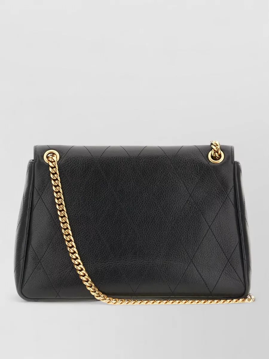 Tory Burch Mini Smooth Leather Quilted Shoulder Bag