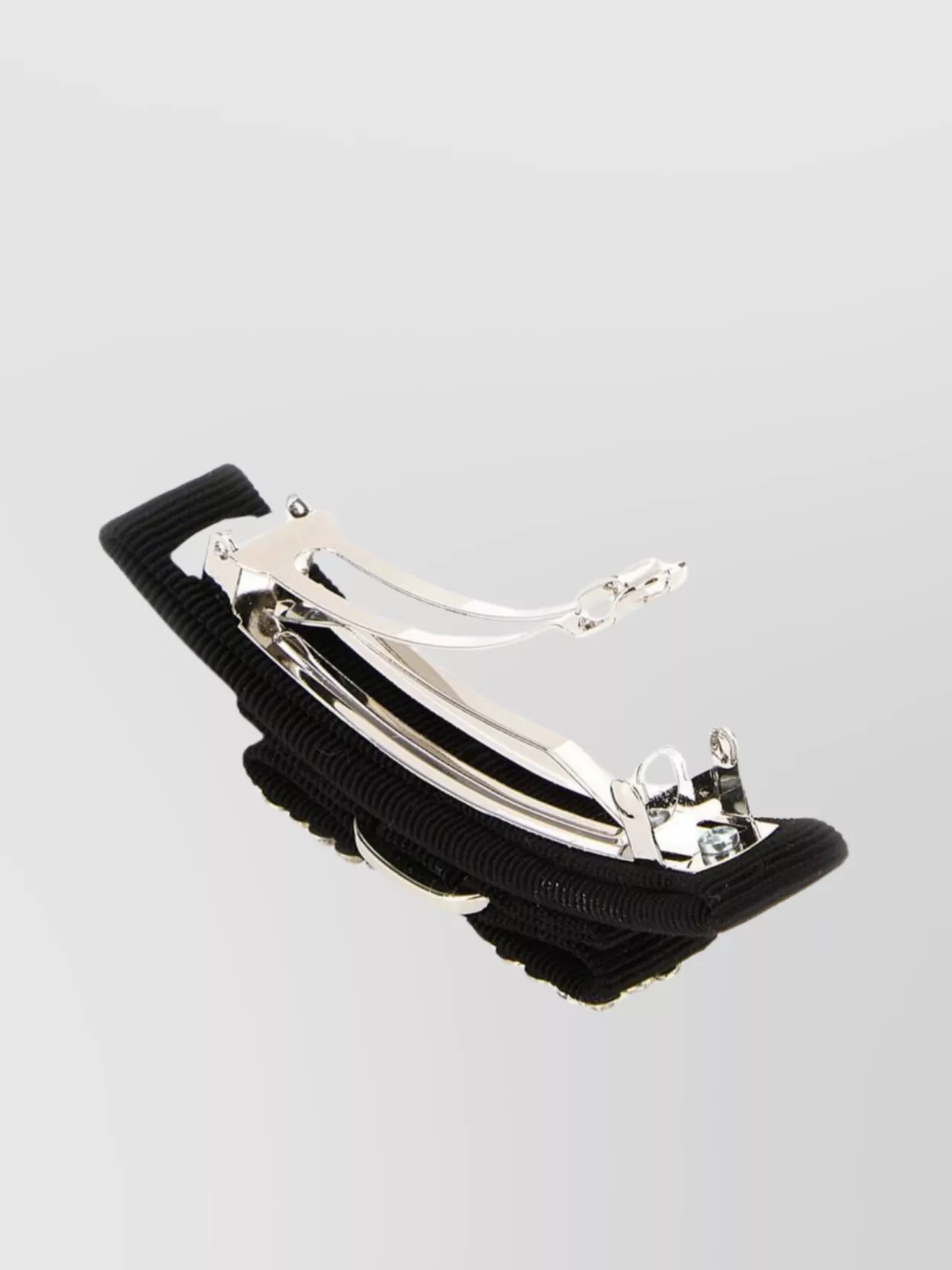 Ferragamo Bow Design Fabric Hair Clip