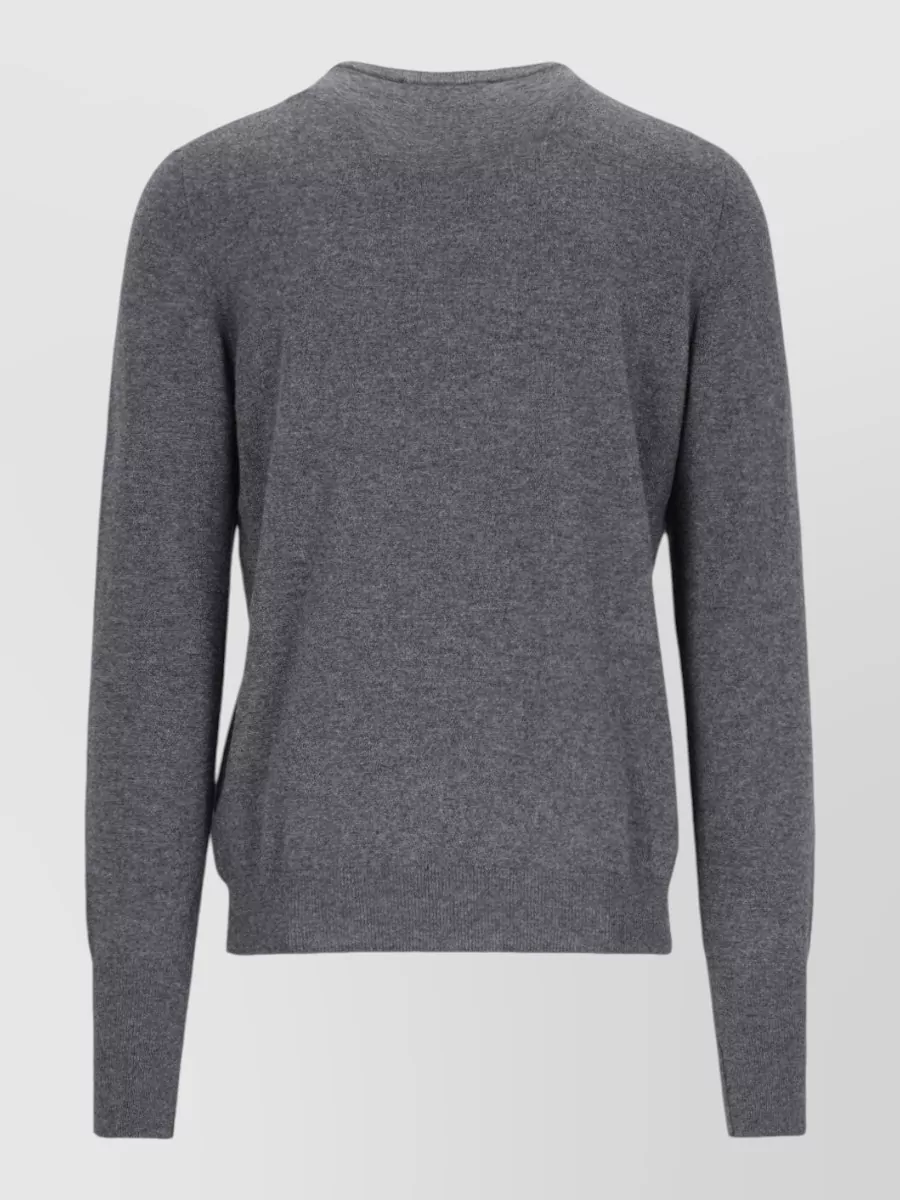Ballantyne Ribbed Cashmere Crewneck Jumper