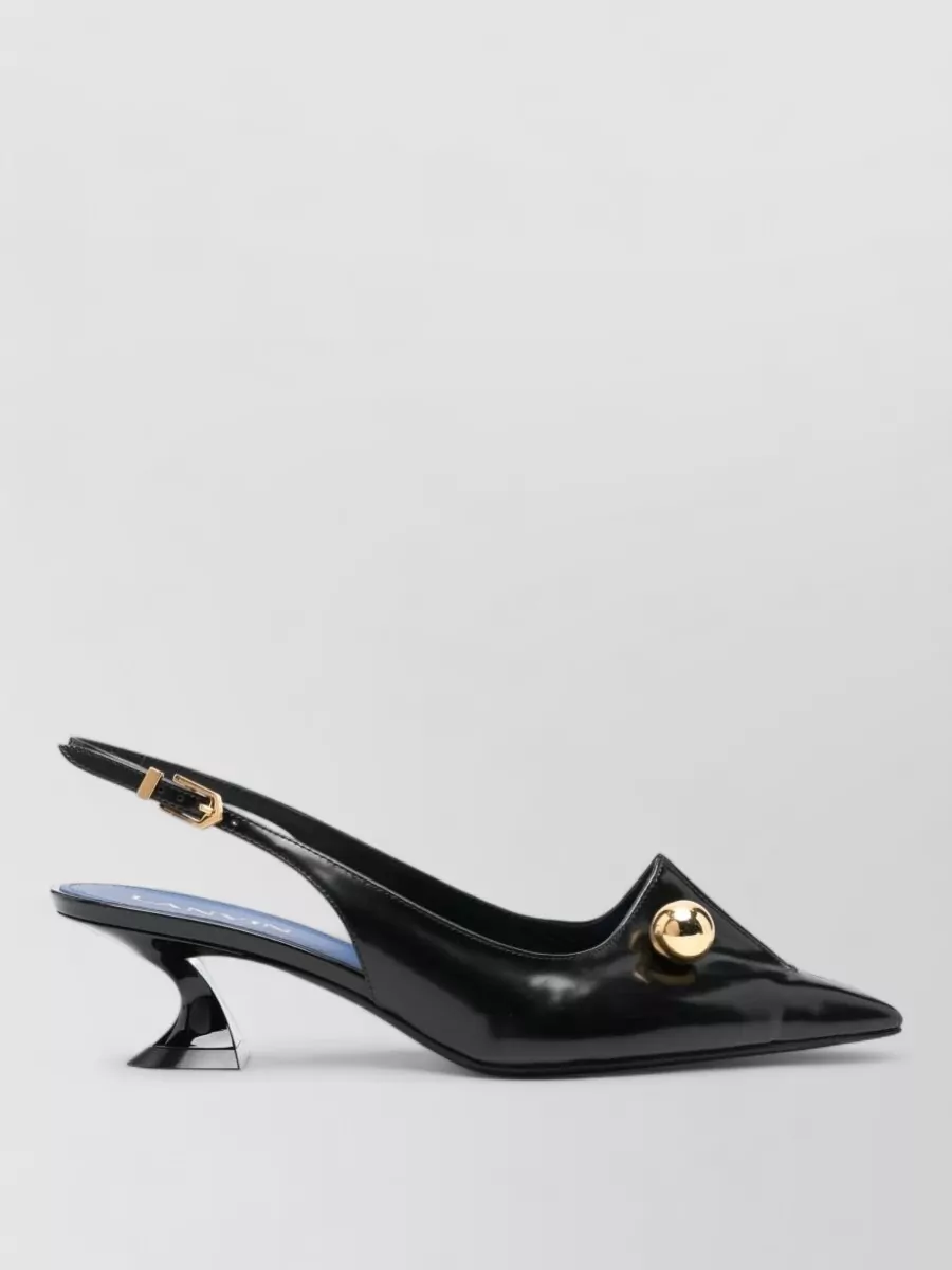Lanvin Leather High Heel Pumps