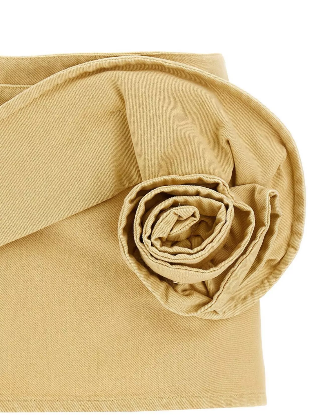 Shop Magda Butrym Mini Length Wrap Detail Skirt