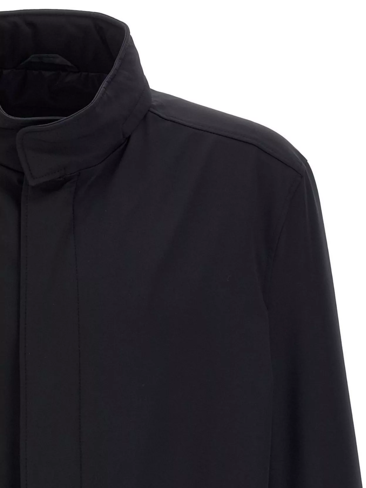Pal Zileri Utility Jacket With Front Pockets And High Collar