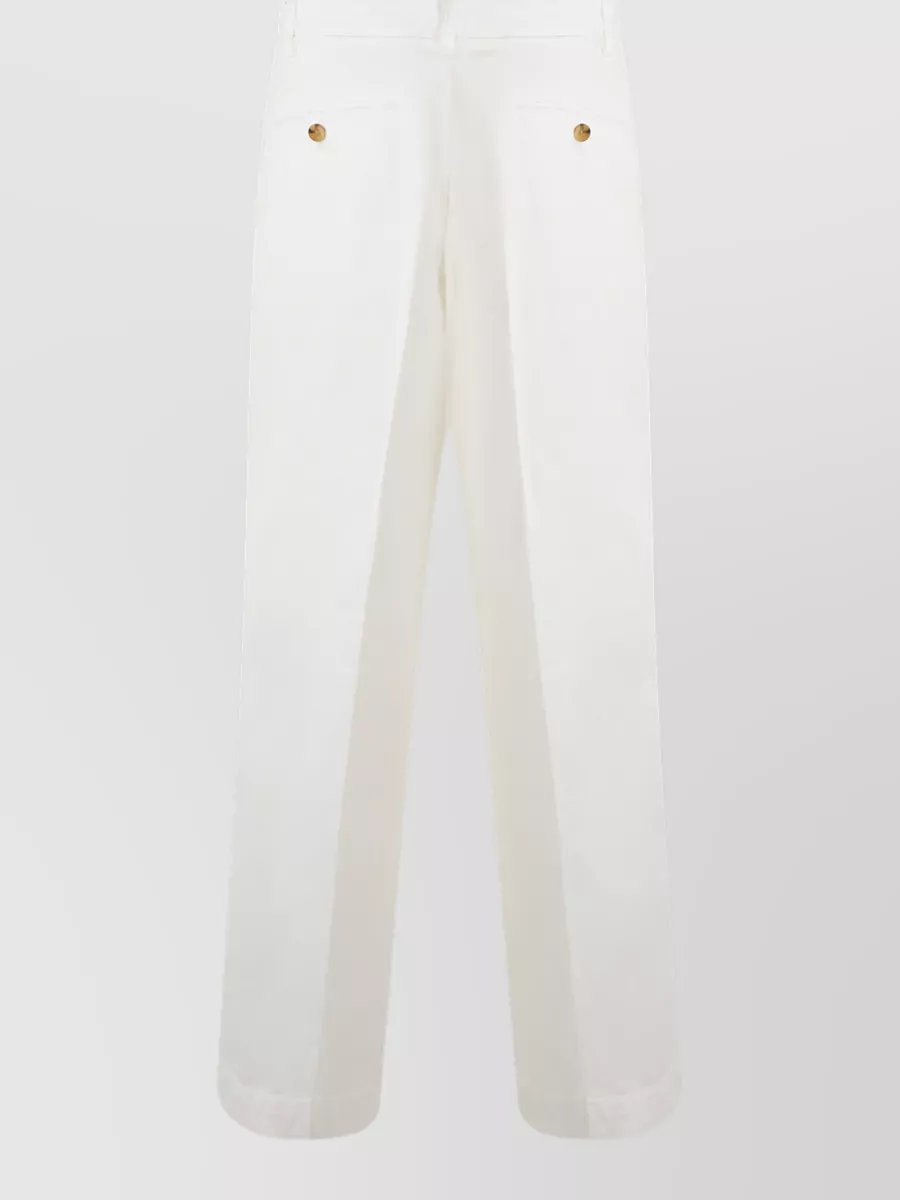 Polo Ralph Lauren Pleated Wide-Leg Trousers