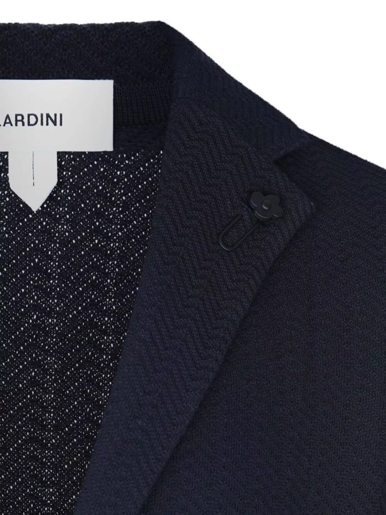Lardini Single Breasted Jacket With Broad Peak Lapels