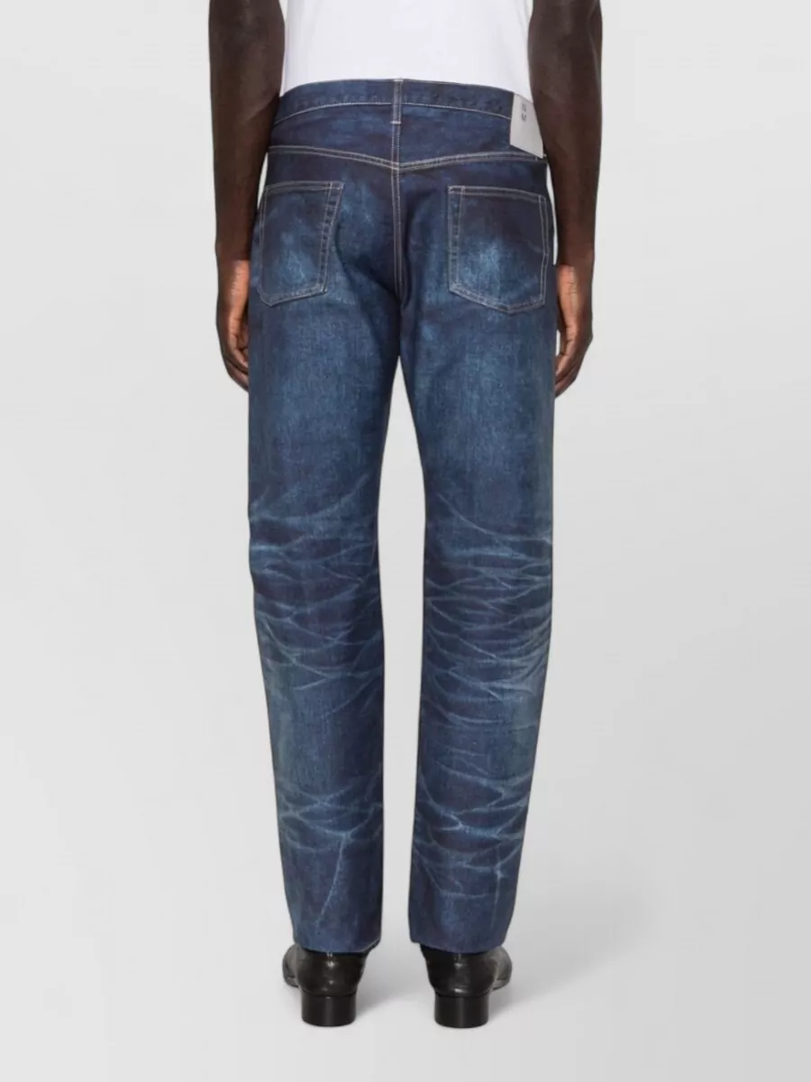 Junya Watanabe Contrast Topstitching Denim Jeans