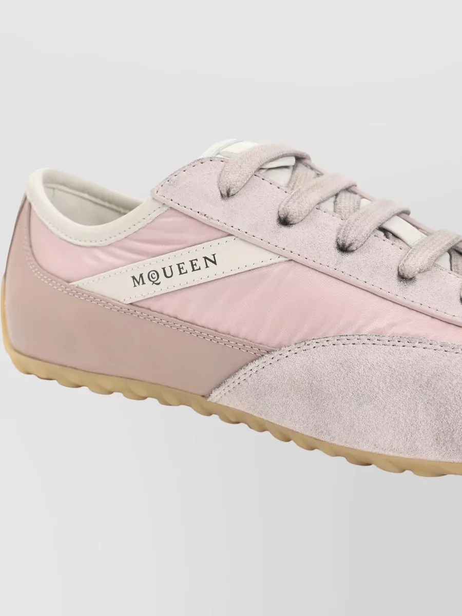 Alexander Mcqueen Leather Lace-Up Sneakers