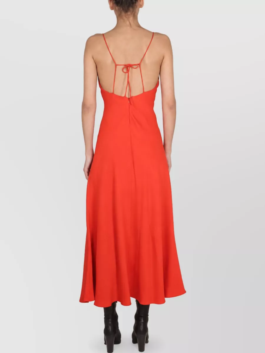 Stella Mccartney V-Neck Midi Dress