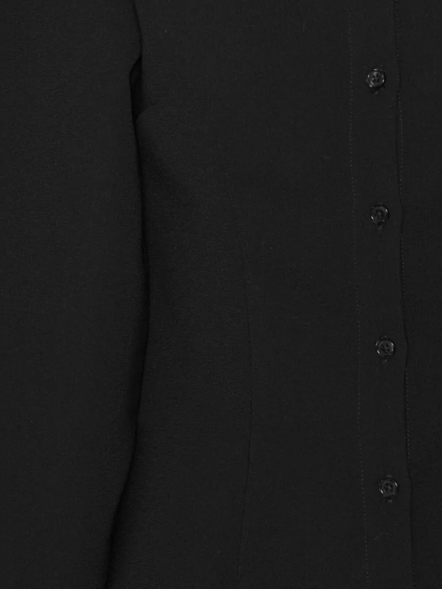 Rotate Fitted Long-Sleeve Shirt