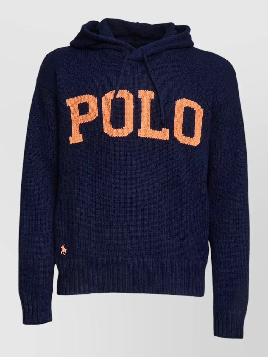 Polo Ralph Lauren Cotton Logo Hooded Jumper