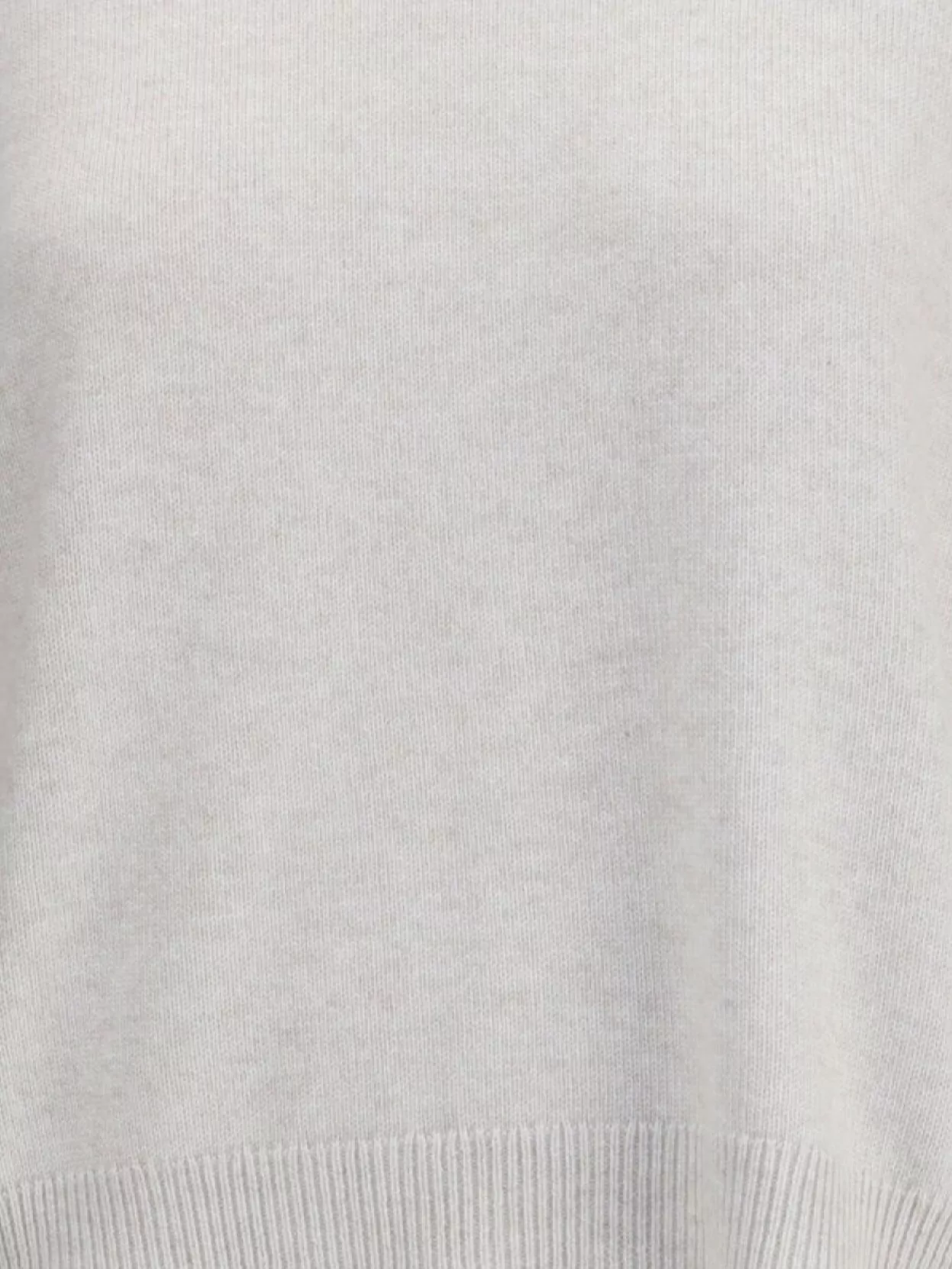 Brunello Cucinelli Cashmere Sweater Striped Cuffs Jewels In White