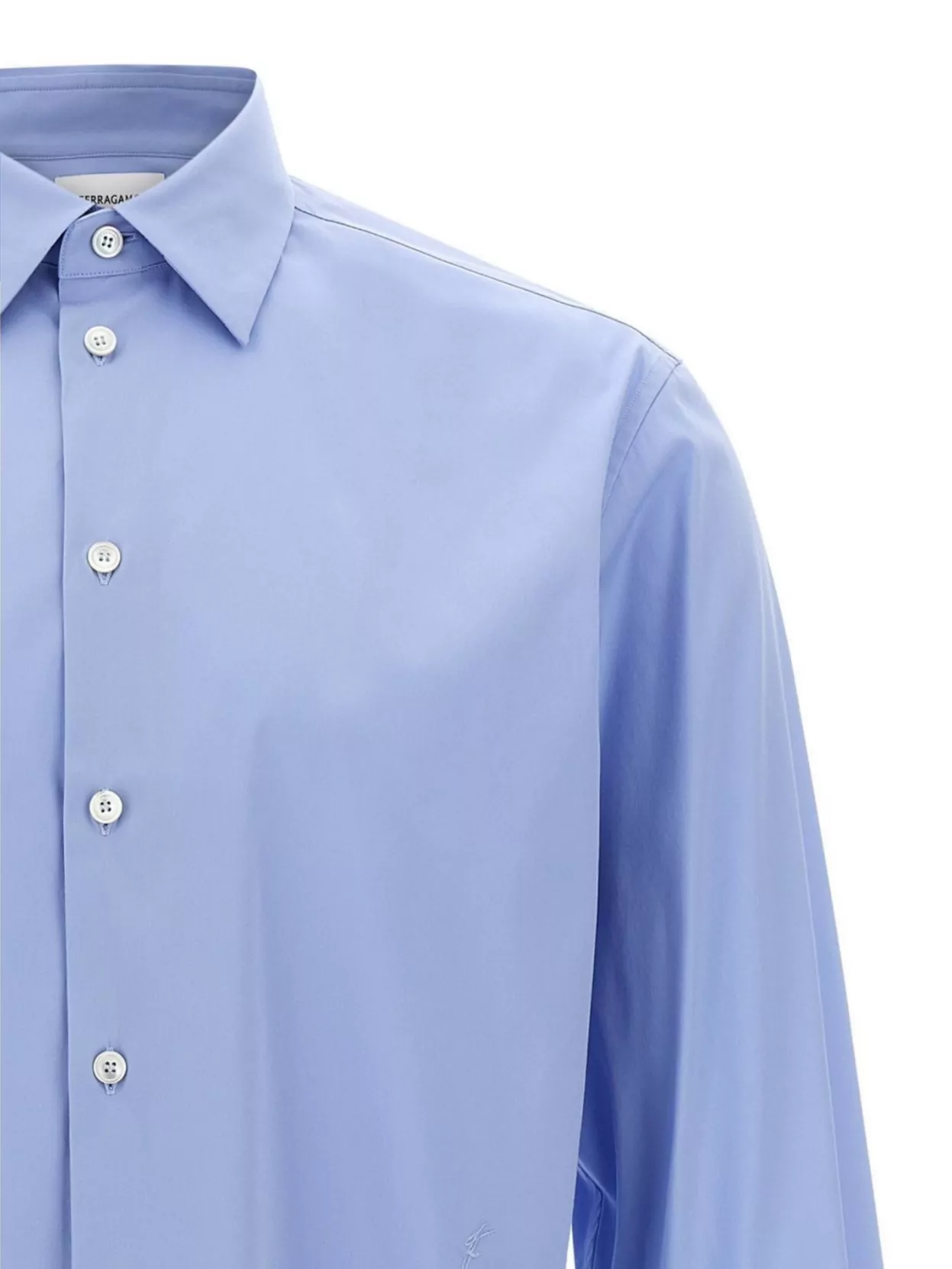 Ferragamo Poplin Shirt Shirt And Blouse
