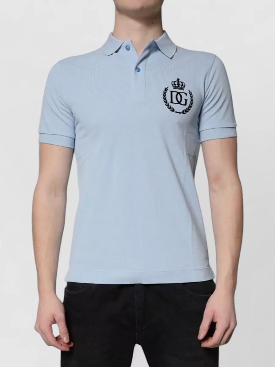 Dolce&Gabbana cotton polo shirt