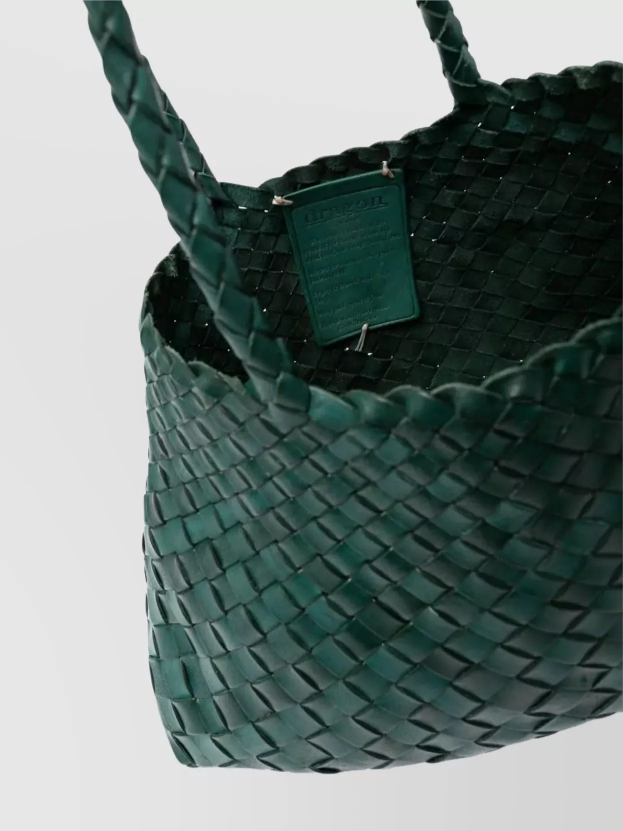 Dragon Diffusion Handwoven Tote Bags Top Handles
