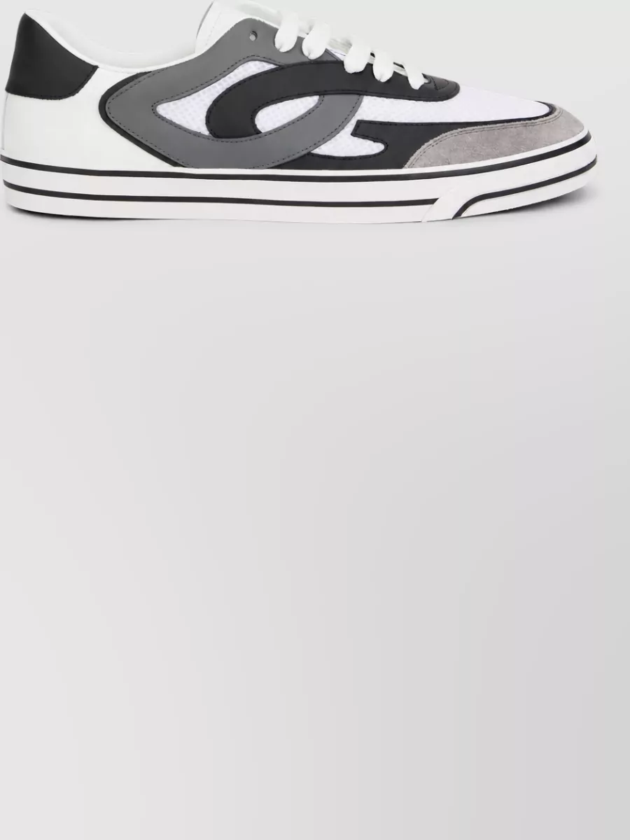 Dolce&Gabbana Leather Low-Top Sneakers