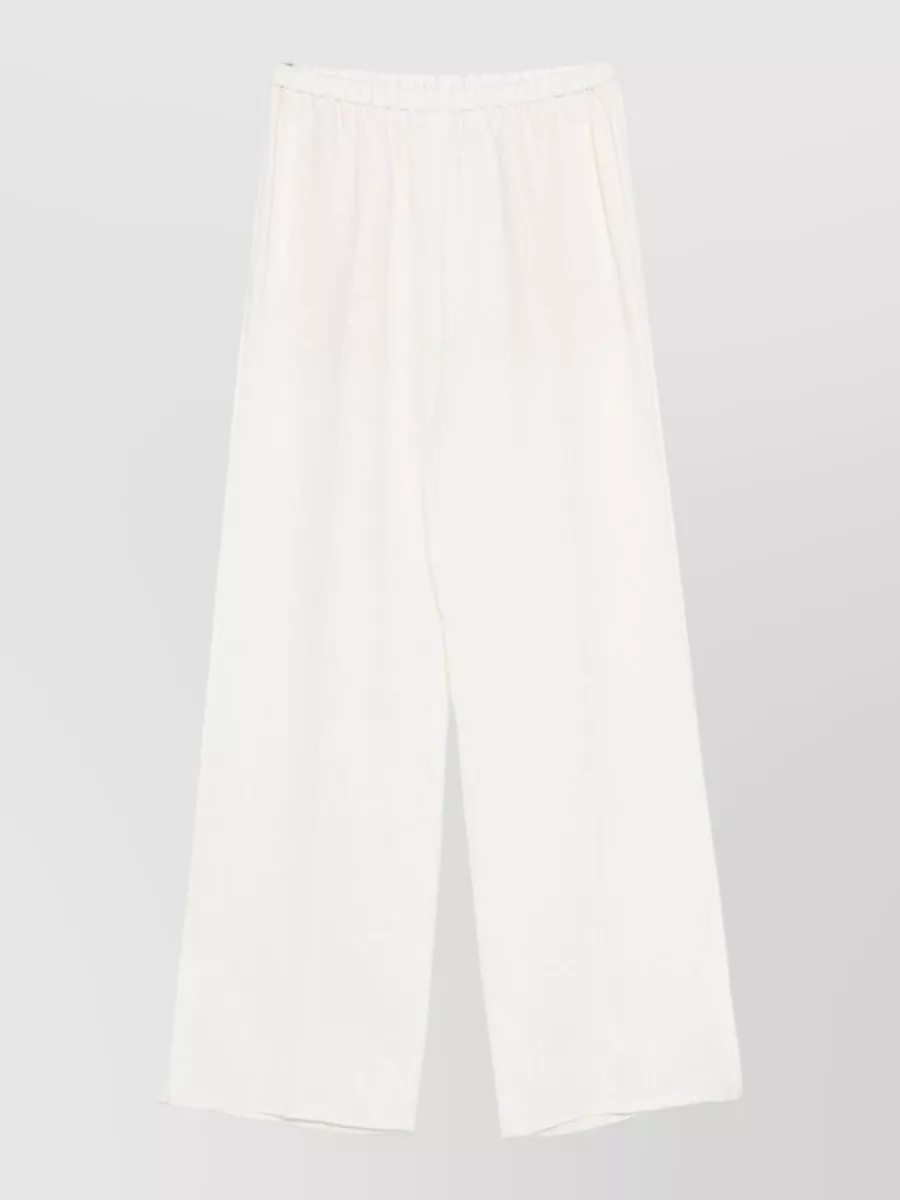 Forte Forte Linen wide-leg trousers