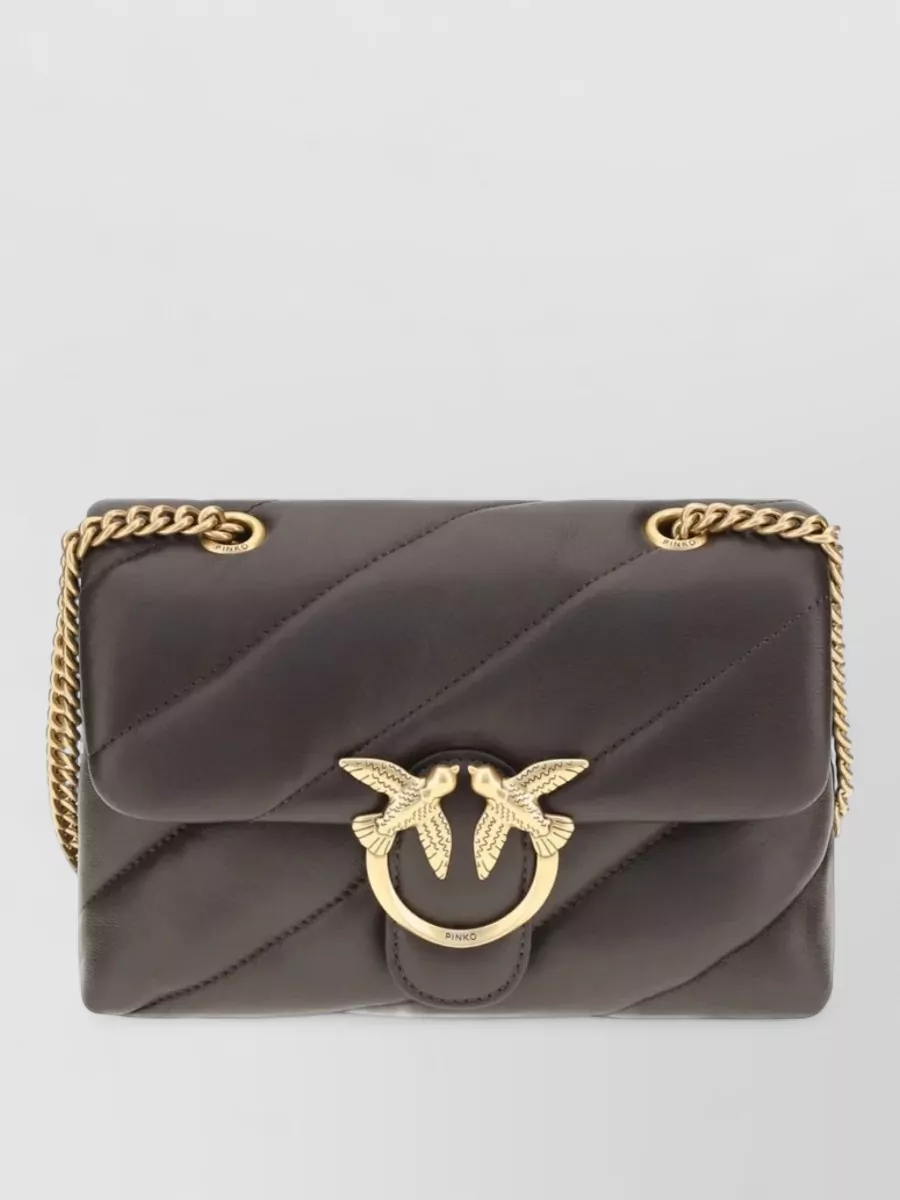 Pinko Love bag puff mini leather shoulder bag