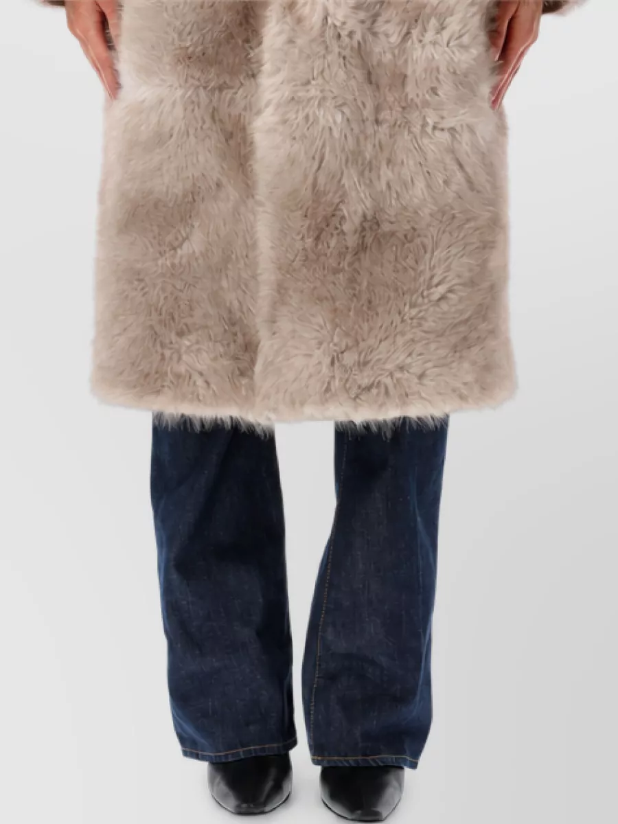 Urbancode reversible faux fur coat