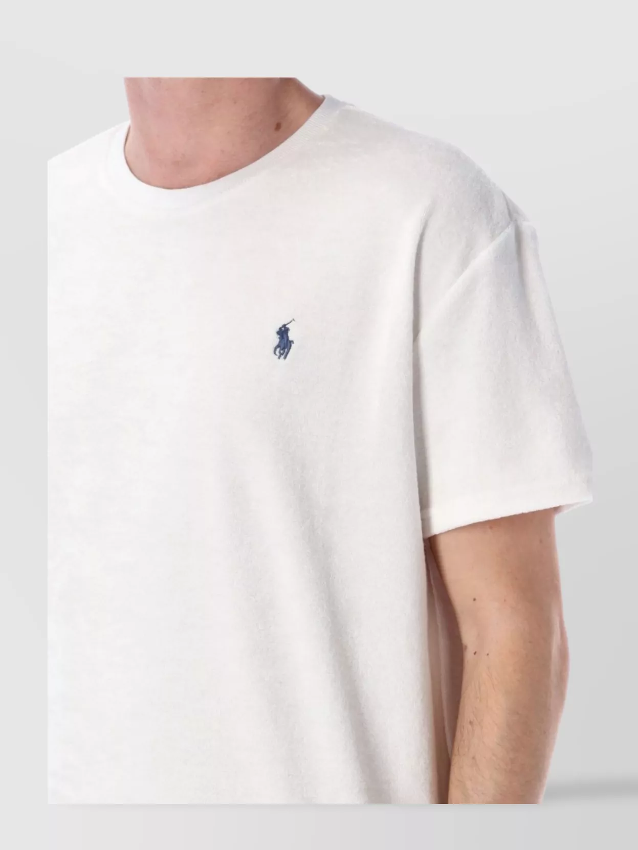Polo Ralph Lauren Cotton Blend Crewneck Logo T-Shirt