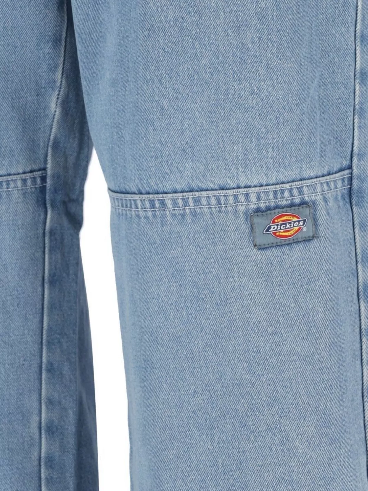 Dickies Straight Leg Trousers Contrast Stitching
