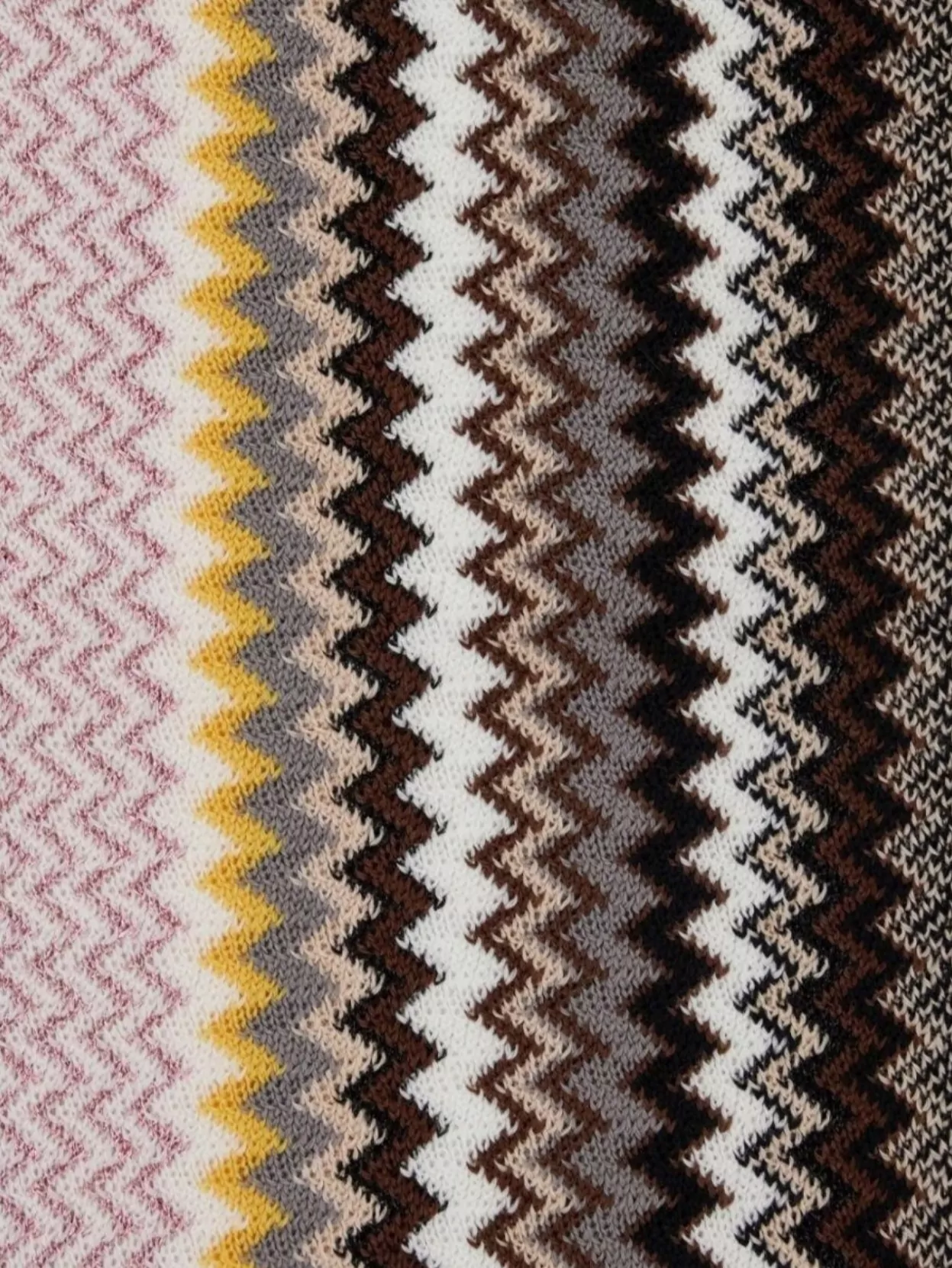 Missoni Soft Textured Scarf Fringed Edges